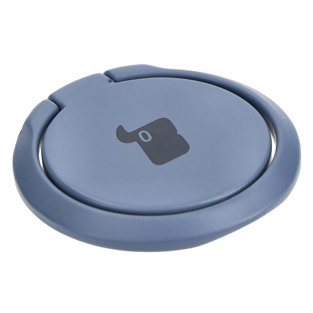 Fingergriff für Telefon, Bizon Accessories Ring Turtle, Grau