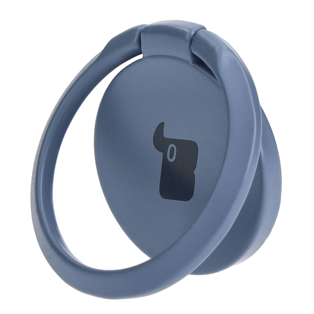 Fingergriff für Telefon, Bizon Accessories Ring Turtle, Grau
