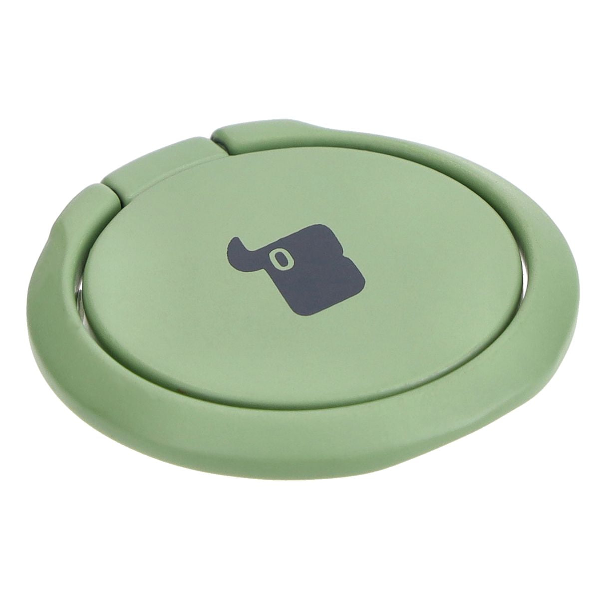 Fingergriff für Telefon, Bizon Accessories Ring Turtle, Grün
