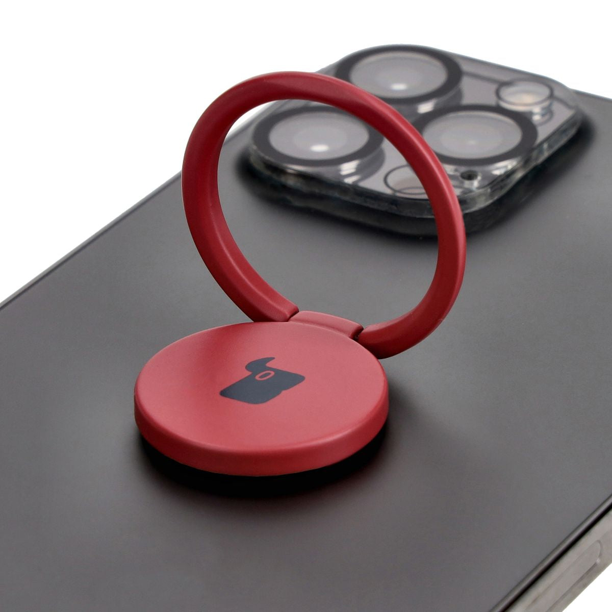Fingergriff für Telefon, Bizon Accessories Ring Turtle, Rosa