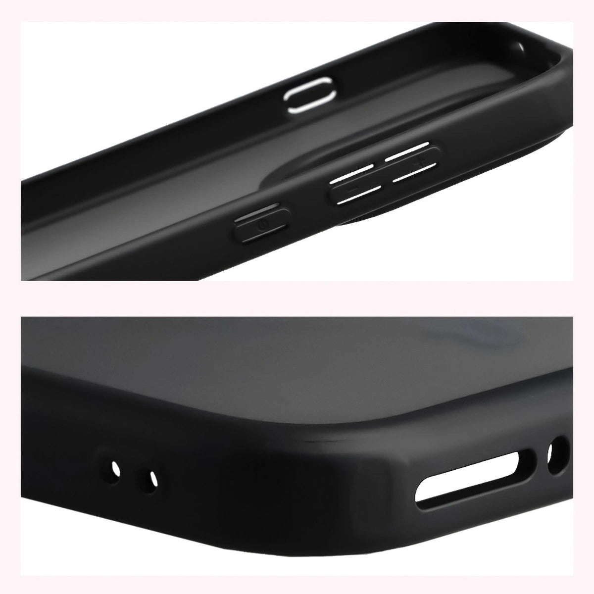 Schutzhülle + gehärtetem Glas Bizon Angelo Pack für OnePlus 15, Getönte mit schwarzem Rahmen