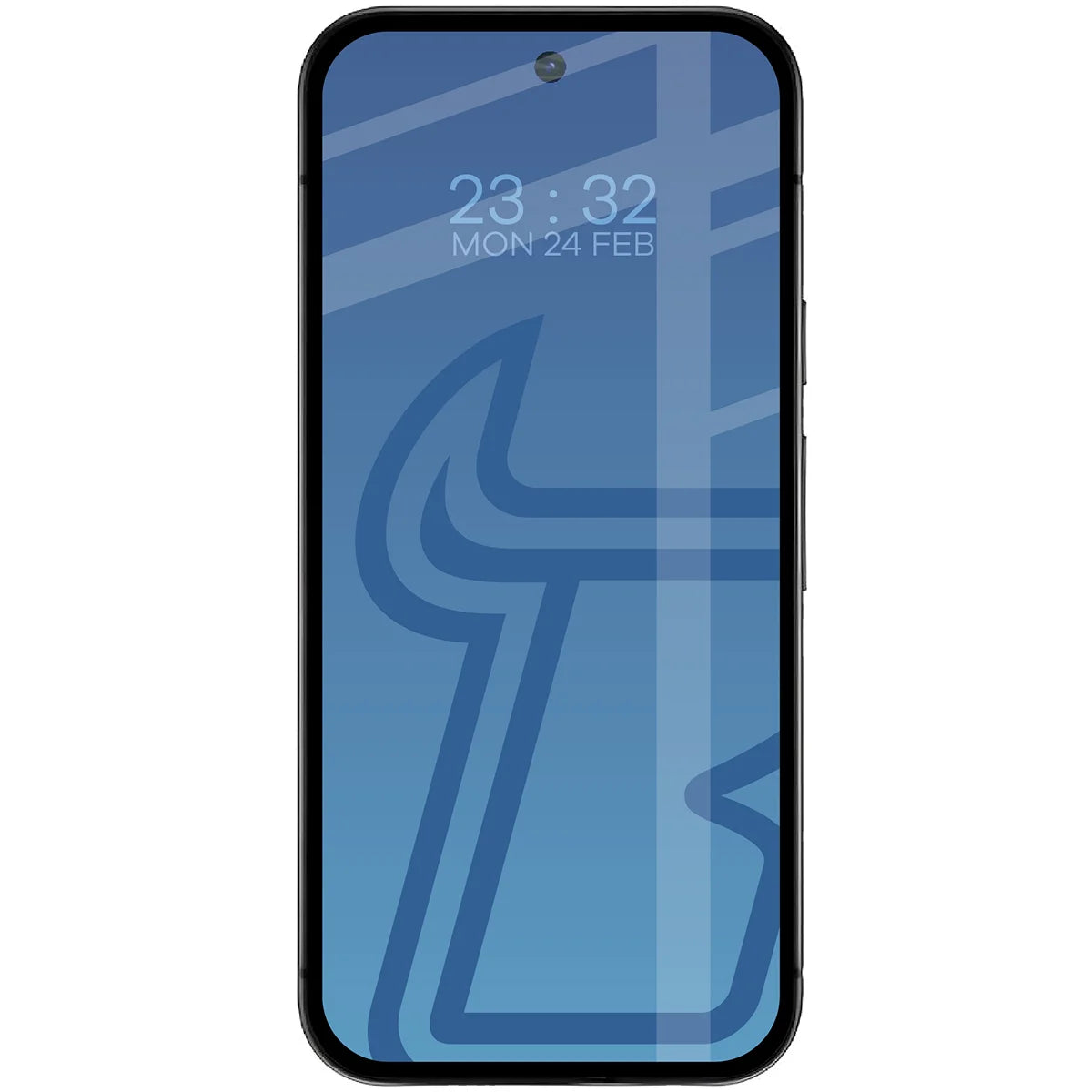 Schutzhülle + gehärtetem Glas für Google Pixel 9a, Bizon Angelo Pack, Getönte mit schwarzem Rahmen