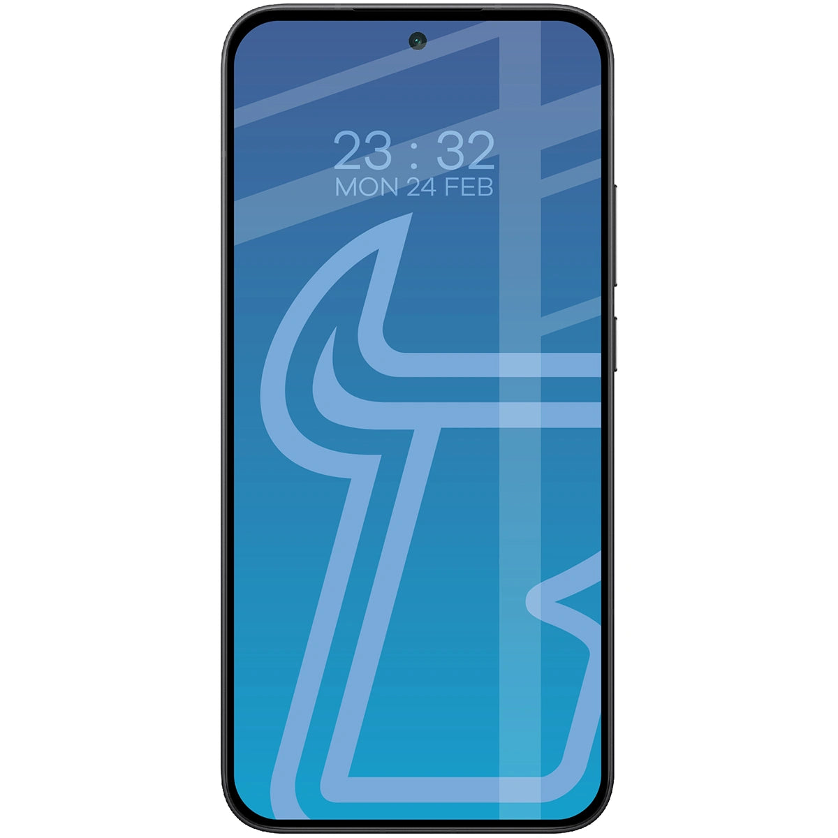 Schutzhülle + gehärtetem Glas Bizon Angelo Pack für Xiaomi POCO F7, Getönte mit schwarzem Rahmen