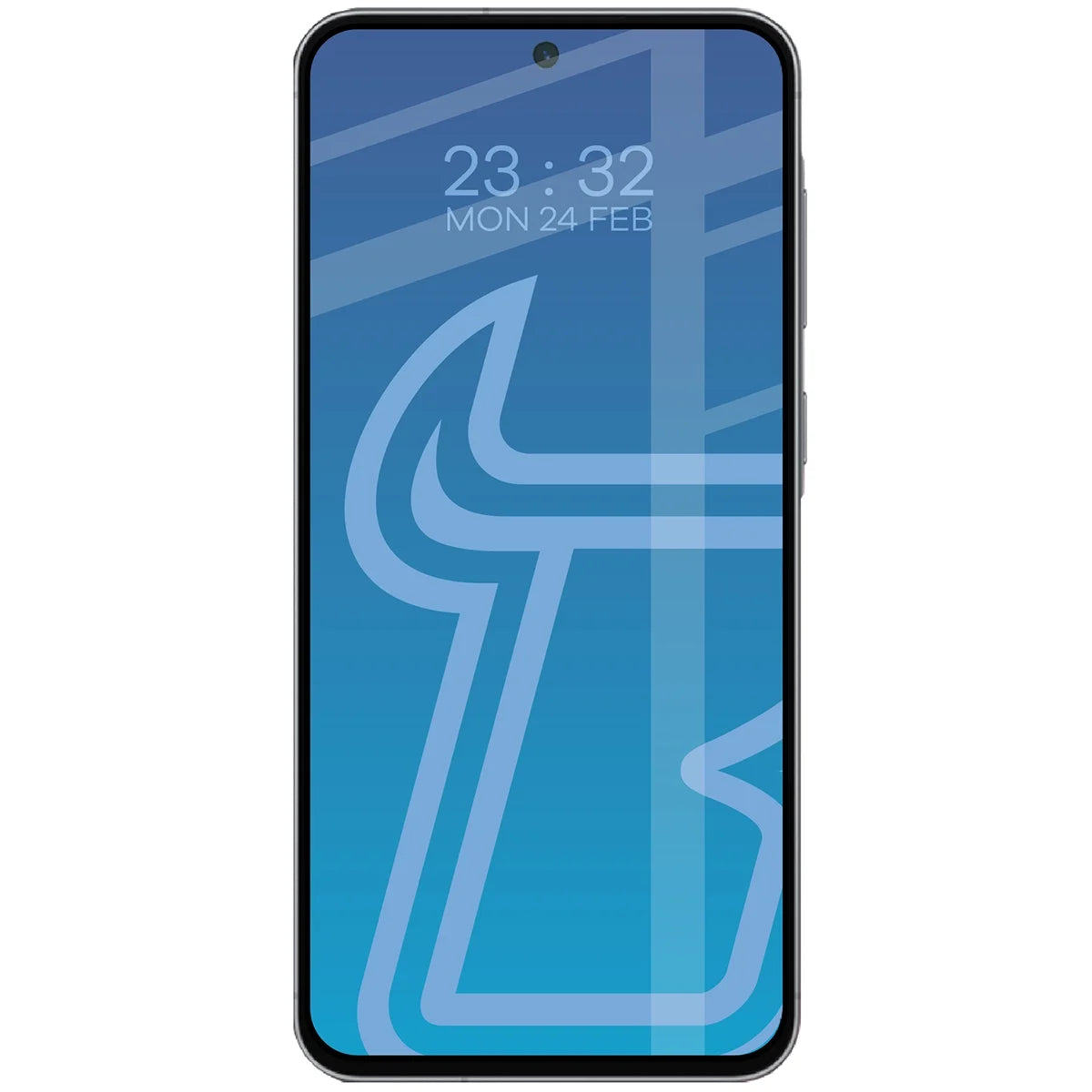 Schutzhülle + gehärtetem Glas für Galaxy A57 5G, Bizon Angelo Pack, Semitransparent mit beigem Rahmen