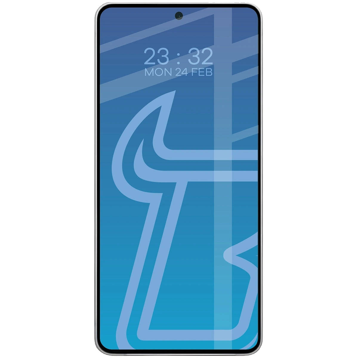 Schutzhülle + gehärtetem Glas Bizon Angelo Pack für Galaxy S26 Ultra, Getönte mit schwarzem Rahmen
