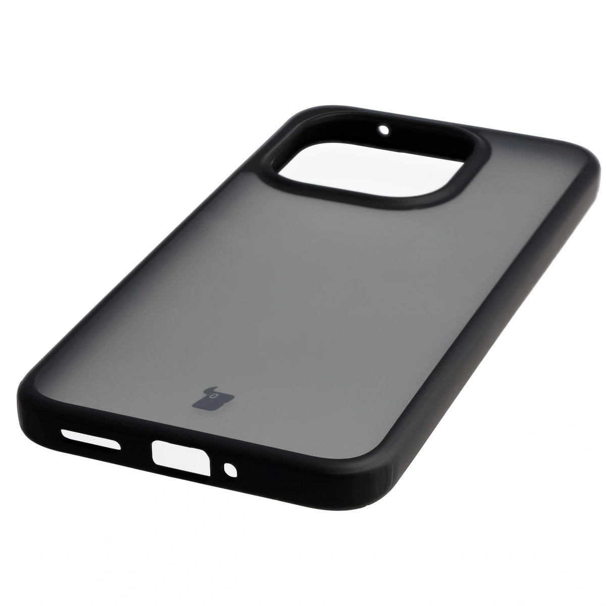 Schutzhülle + gehärtetem Glas für Xiaomi 15T, Bizon Angelo Pack, Getönte mit schwarzem Rahmen