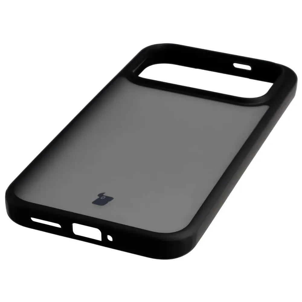 Schutzhülle + gehärtetem Glas für Xiaomi POCO F9 Ultra, Bizon Angelo Pack, Getönte mit schwarzem Rahmen (6/8)
