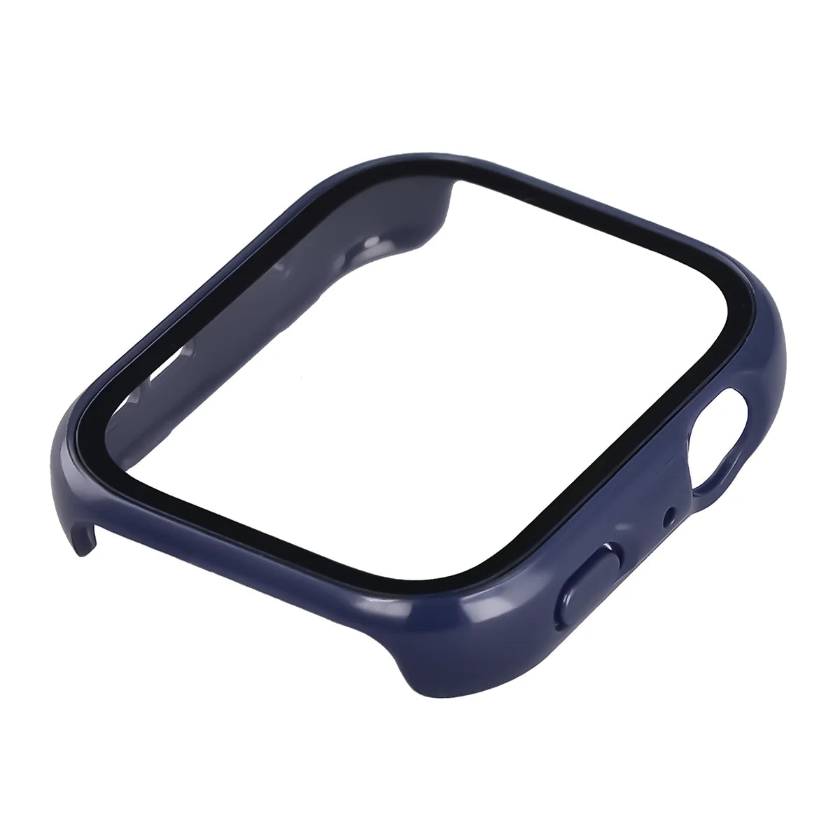 Schutzhülle mit Glas für Huawei Watch Fit 5, Bizon Case Watch Adamo, Blau