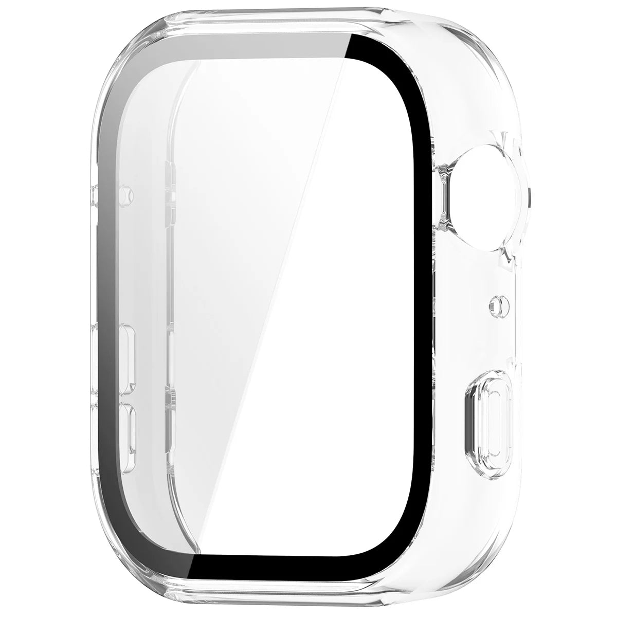 Schutzhülle mit Glas für Huawei Watch Fit 5, Bizon Case Watch Adamo, Transparent