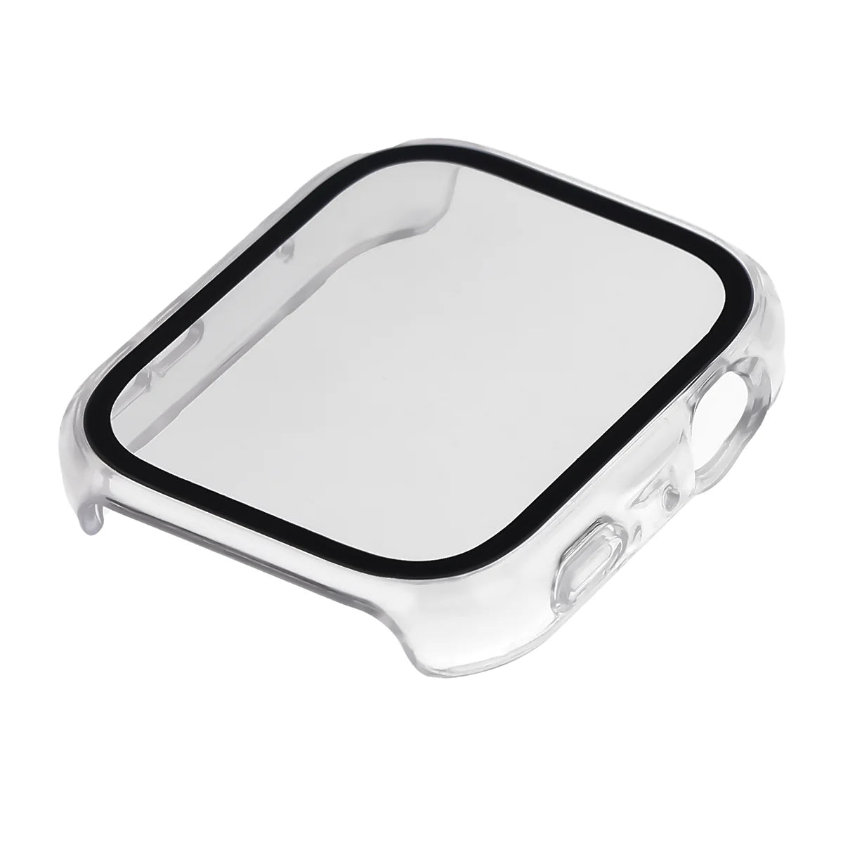 Schutzhülle mit Glas für Huawei Watch Fit 5, Bizon Case Watch Adamo, Transparent