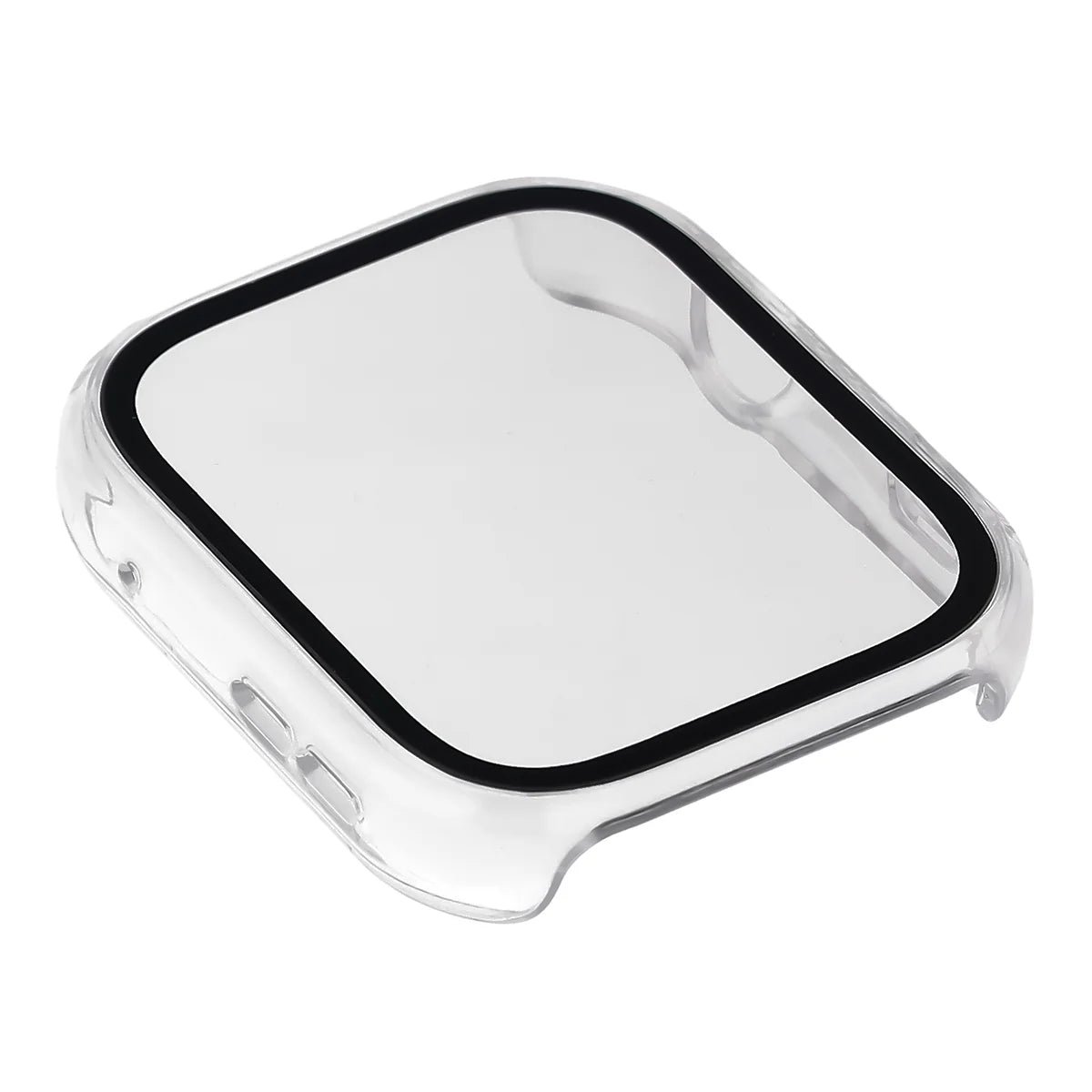 Schutzhülle mit Glas für Huawei Watch Fit 5, Bizon Case Watch Adamo, Transparent