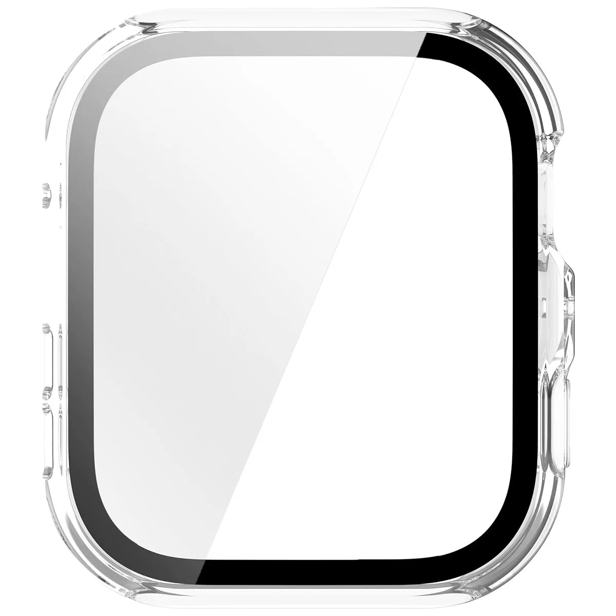 Schutzhülle mit Glas für Huawei Watch Fit 5, Bizon Case Watch Adamo, Transparent
