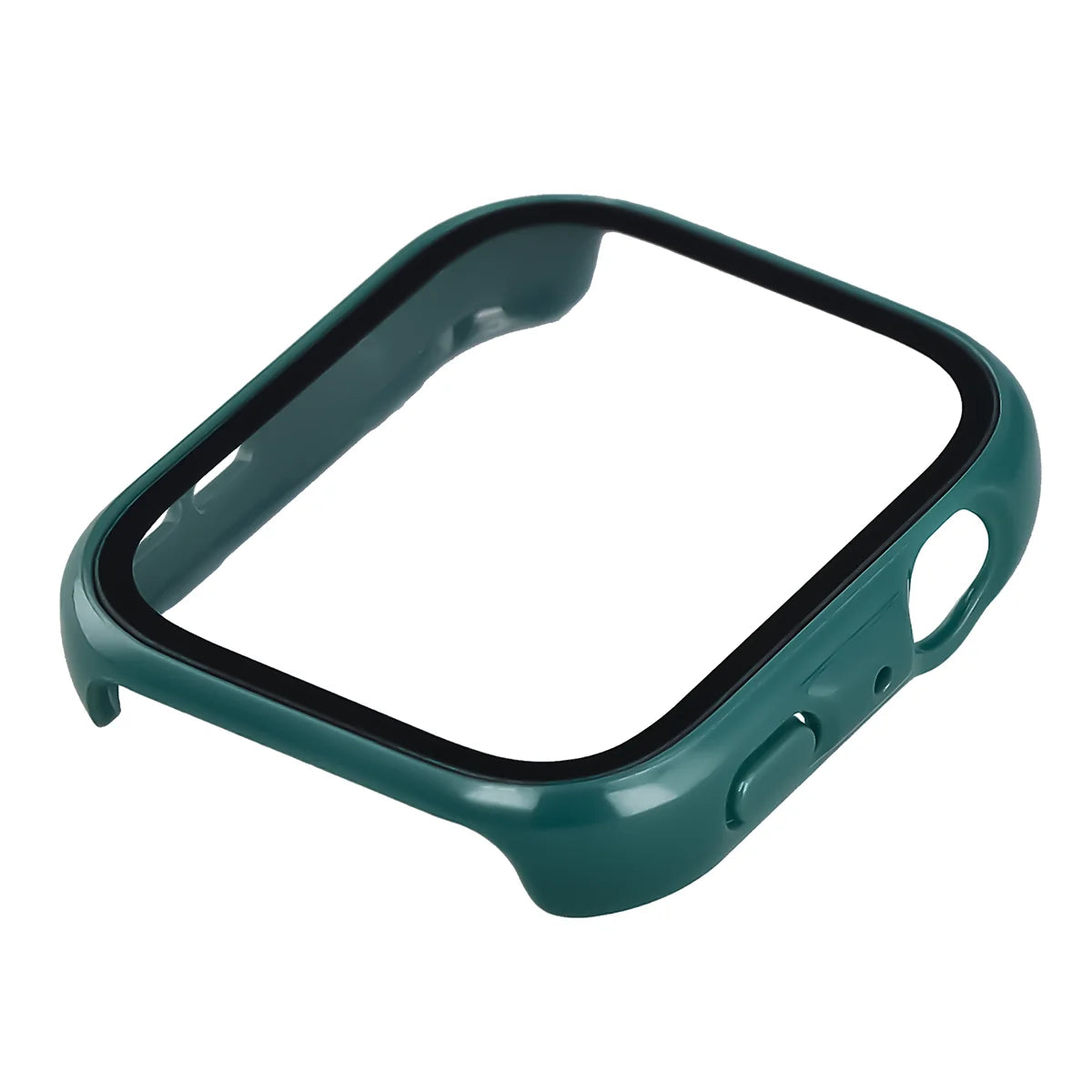Schutzhülle mit Glas für Huawei Watch Fit 5, Bizon Case Watch Adamo, Grün