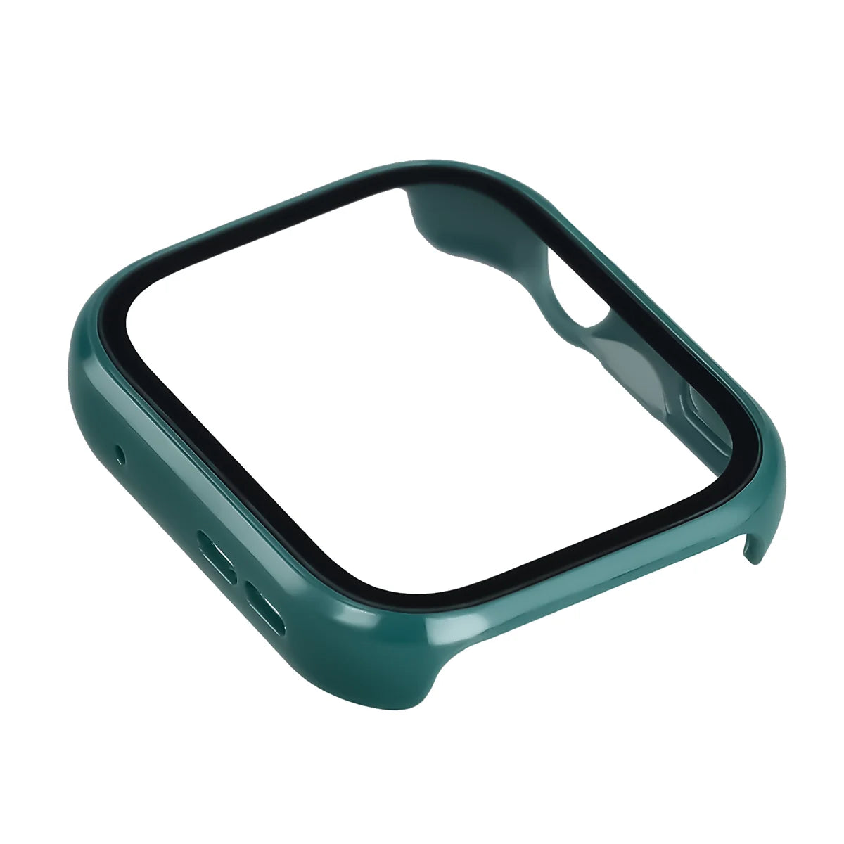 Schutzhülle mit Glas für Huawei Watch Fit 5, Bizon Case Watch Adamo, Grün