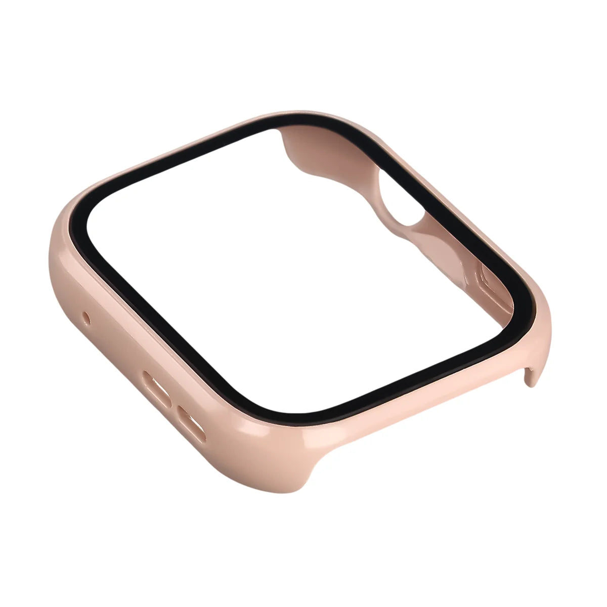 Schutzhülle mit Glas für Huawei Watch Fit 5, Bizon Case Watch Adamo, Rosa