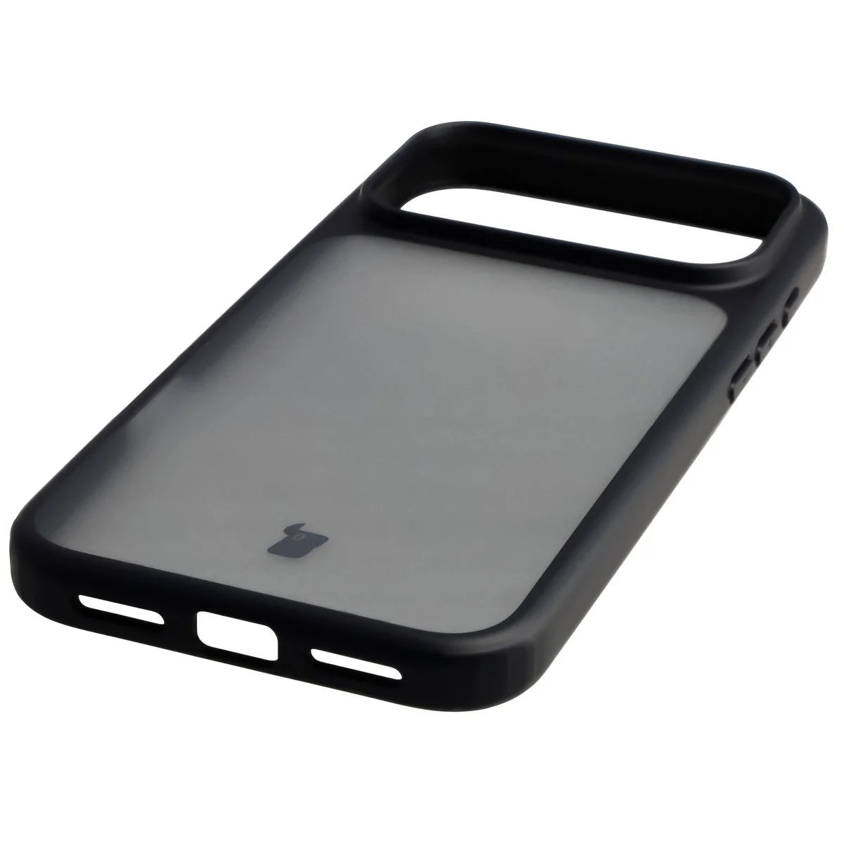 Handyhülle für iPhone 18 Pro Max / 17 Pro Max, Bizon Case Angelo, Getönte mit schwarzem Rahmen (5/6)