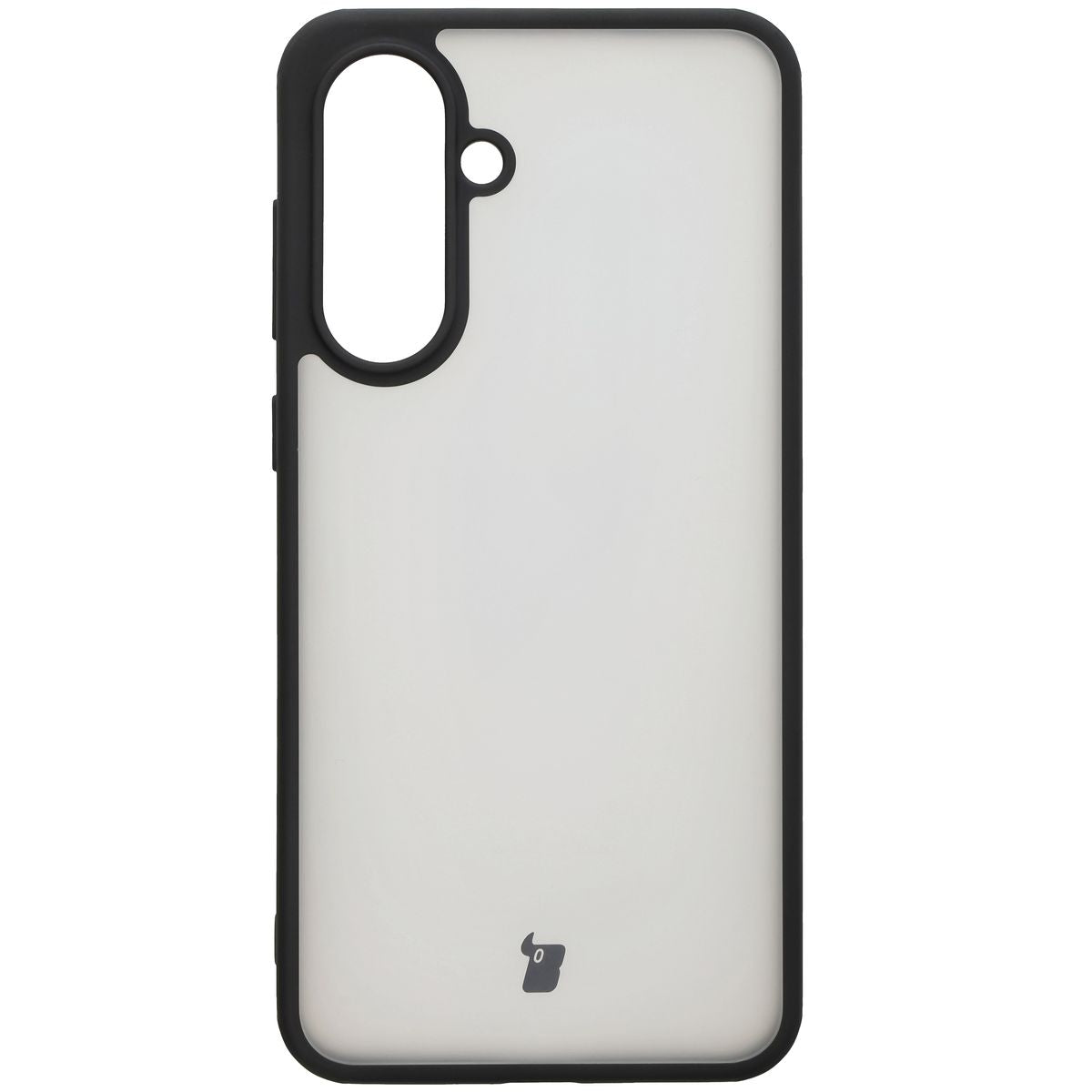 Handyhülle für Galaxy A36 5G, Bizon Case Angelo, Durchscheinend mit schwarzem Rahmen