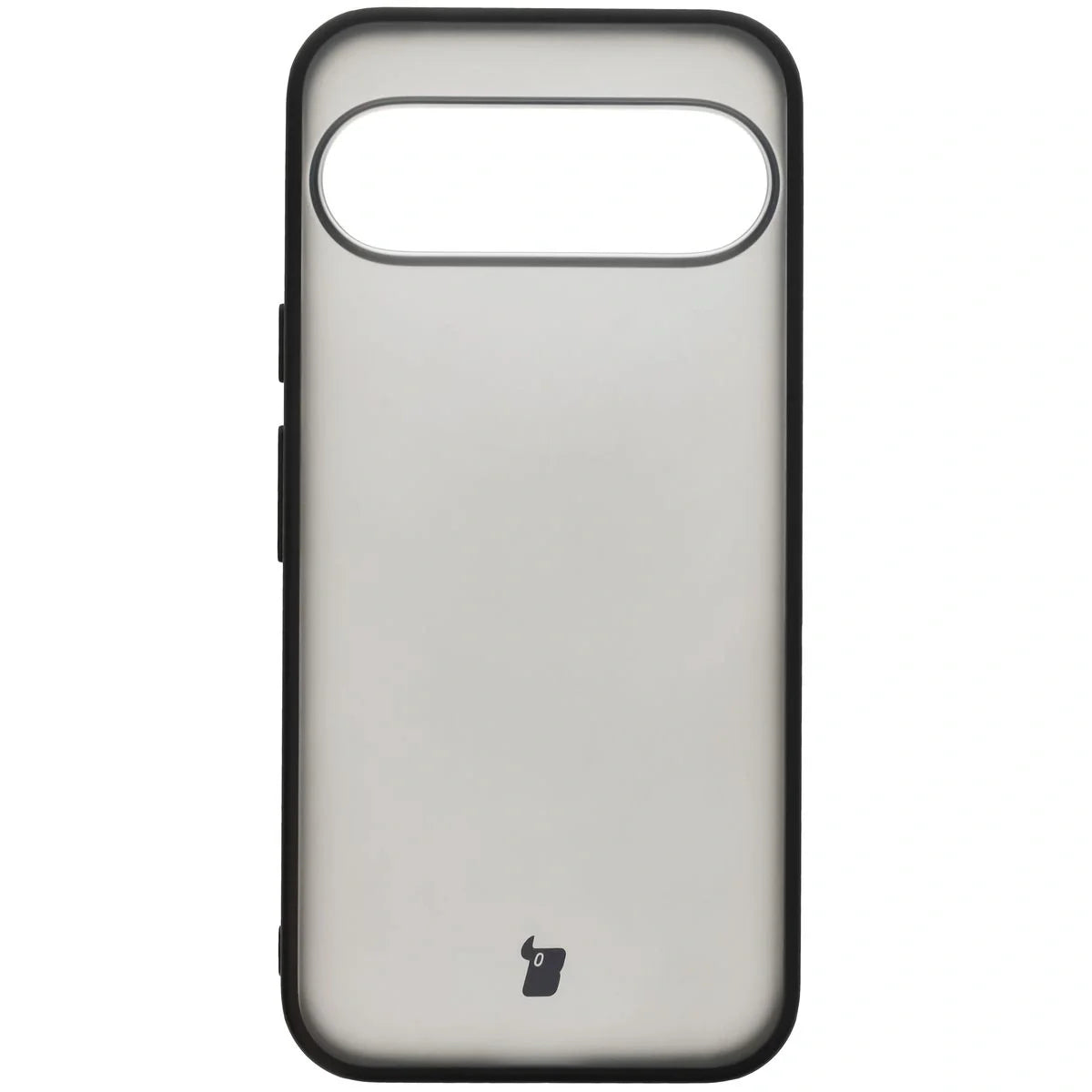 Handyhülle für Pixel 10 Pro XL, Bizon Case Angelo, Durchscheinend mit schwarzem Rahmen
