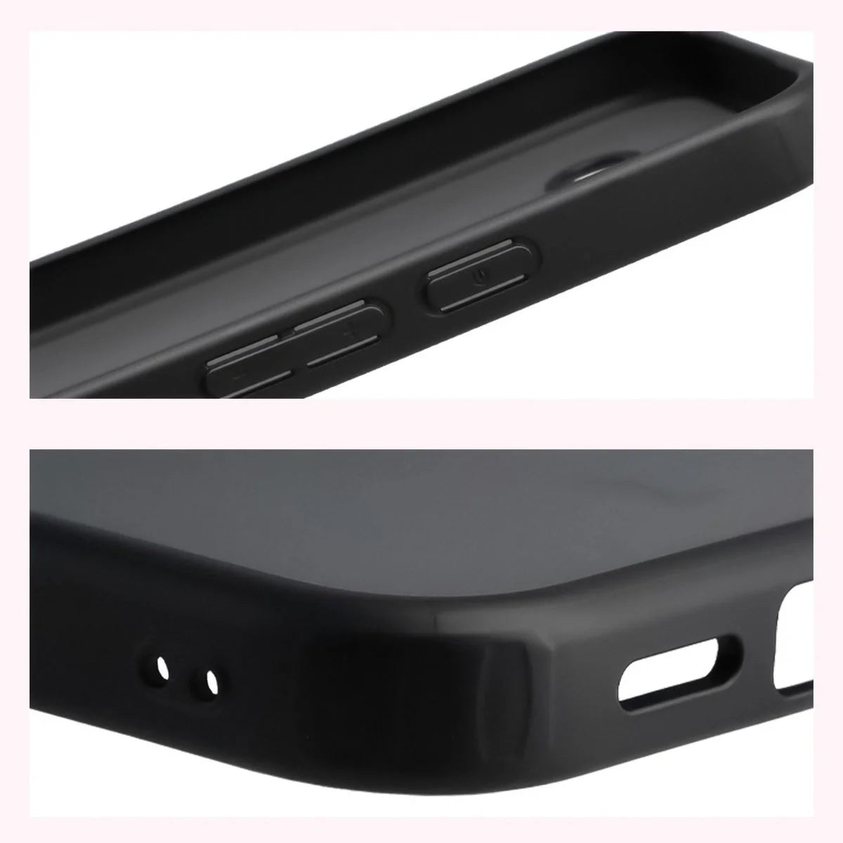 Handyhülle für Google Pixel 10a, Bizon Case Angelo, Getönte mit schwarzem Rahmen