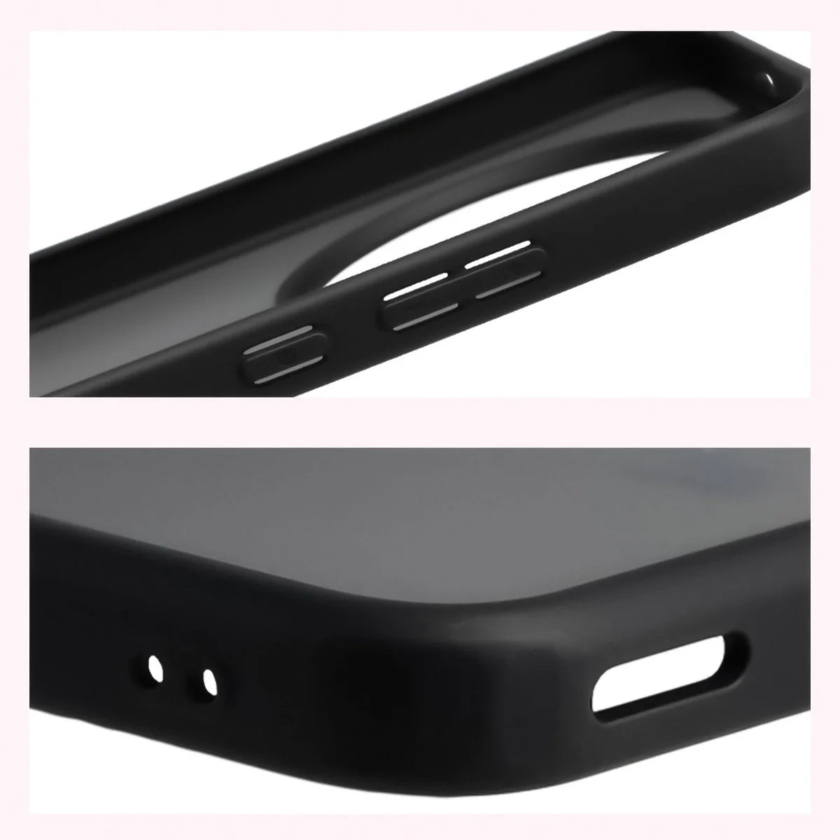 Handyhülle für Honor Magic8 Lite, Bizon Case Angelo, Getönte mit schwarzem Rahmen