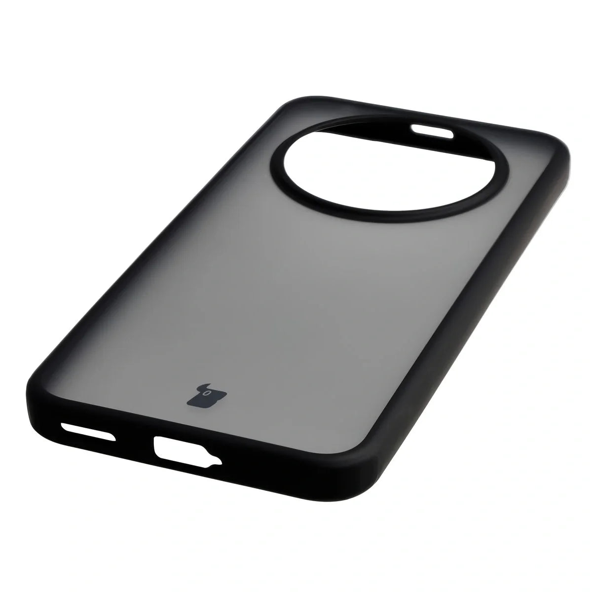 Handyhülle für Honor Magic8 Lite, Bizon Case Angelo, Getönte mit schwarzem Rahmen