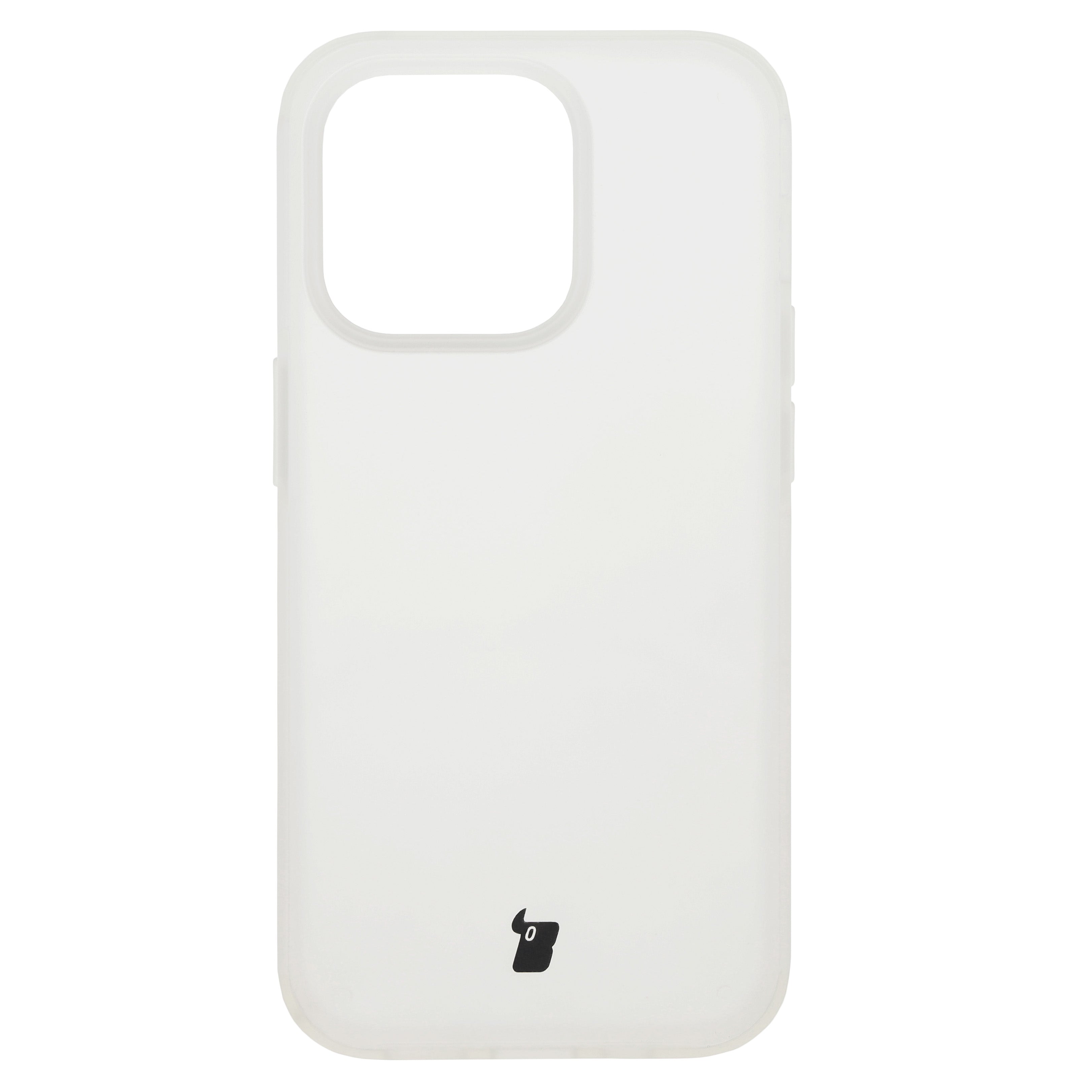 Handyhülle für iPhone 14 Pro, Bizon Case Angelo, Durchscheinend