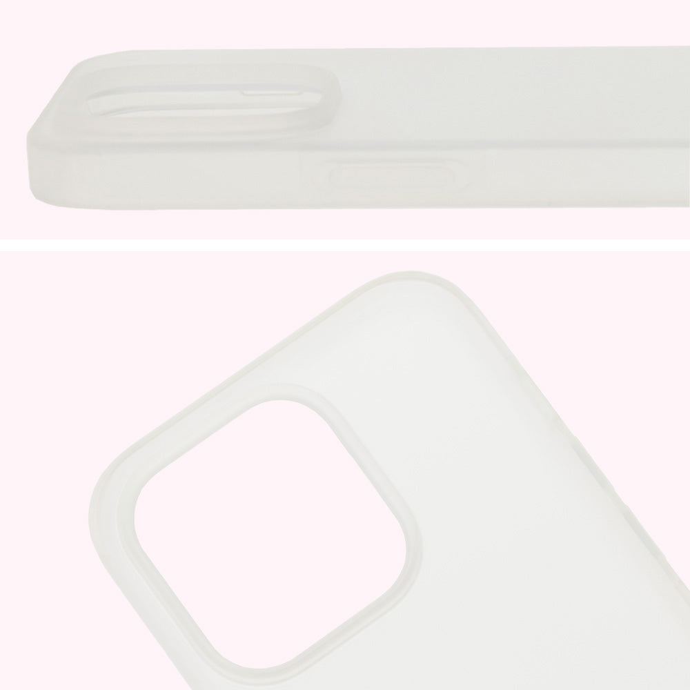 Handyhülle für iPhone 14 Pro, Bizon Case Angelo, Durchscheinend
