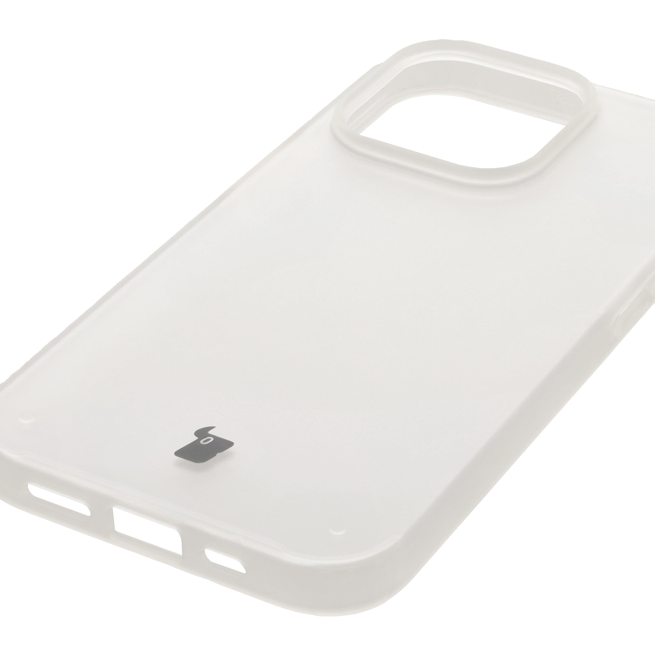 Handyhülle für iPhone 14 Pro, Bizon Case Angelo, Durchscheinend
