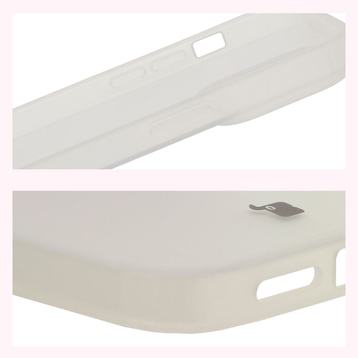 Handyhülle für iPhone 14 Pro Max, Bizon Case Angelo, Durchscheinend
