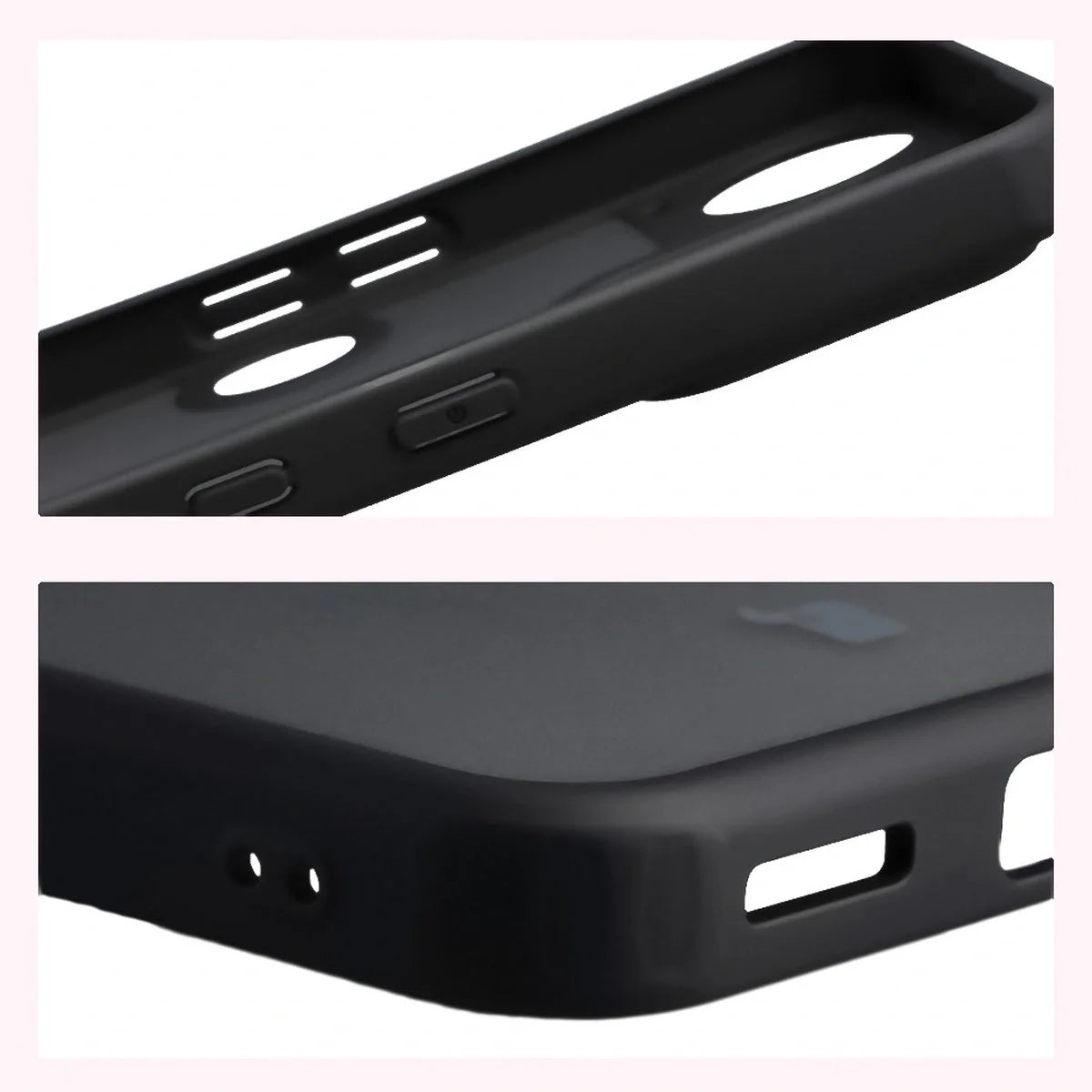 Handyhülle für Nothing Phone (3), Bizon Case Angelo, Getönte mit schwarzem Rahmen