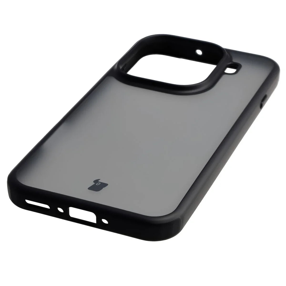 Handyhülle für Oppo Find X9 Pro, Bizon Case Angelo, Getönte mit schwarzem Rahmen