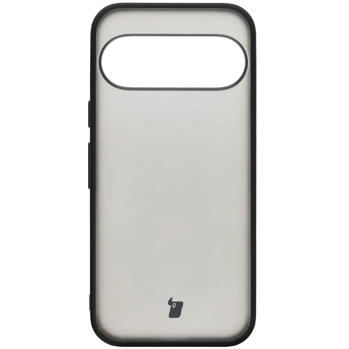 Handyhülle für Pixel 10 / 10 Pro, Bizon Case Angelo, Durchscheinend mit schwarzem Rahmen