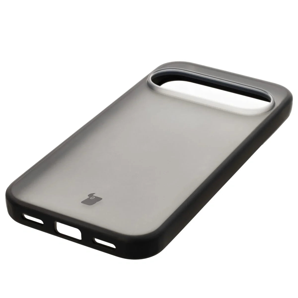 Handyhülle für Pixel 10 / 10 Pro, Bizon Case Angelo, Durchscheinend mit schwarzem Rahmen