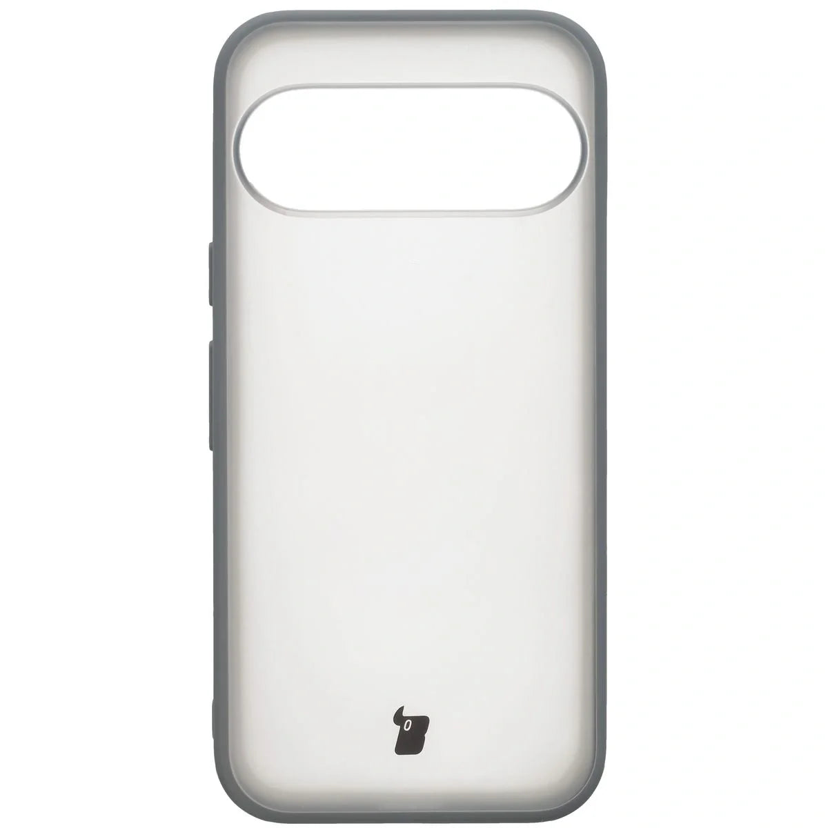 Handyhülle für Pixel 10 / 10 Pro, Bizon Case Angelo, Durchscheinend mit grauem Rahmen