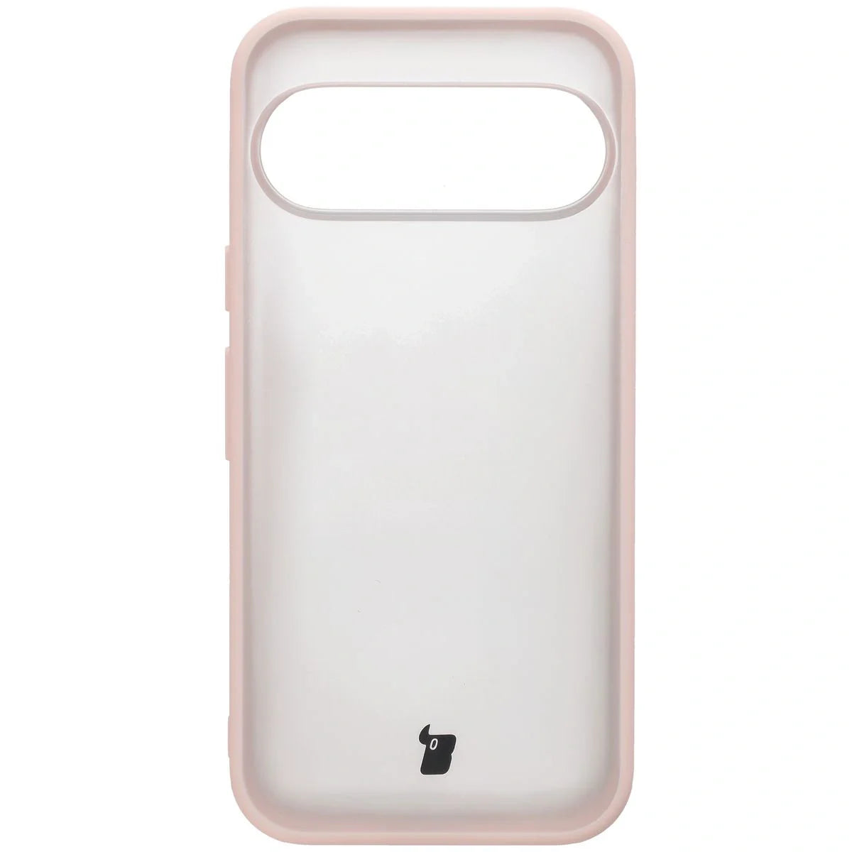 Handyhülle für Pixel 10 / 10 Pro, Bizon Case Angelo, Durchscheinend mit rosem Rahmen