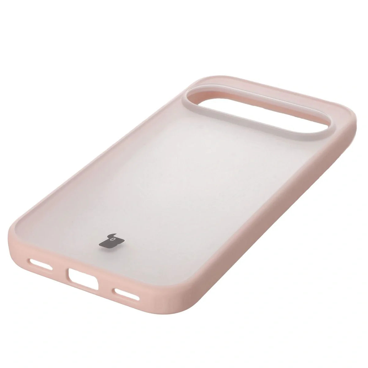 Handyhülle für Pixel 10 / 10 Pro, Bizon Case Angelo, Durchscheinend mit rosem Rahmen