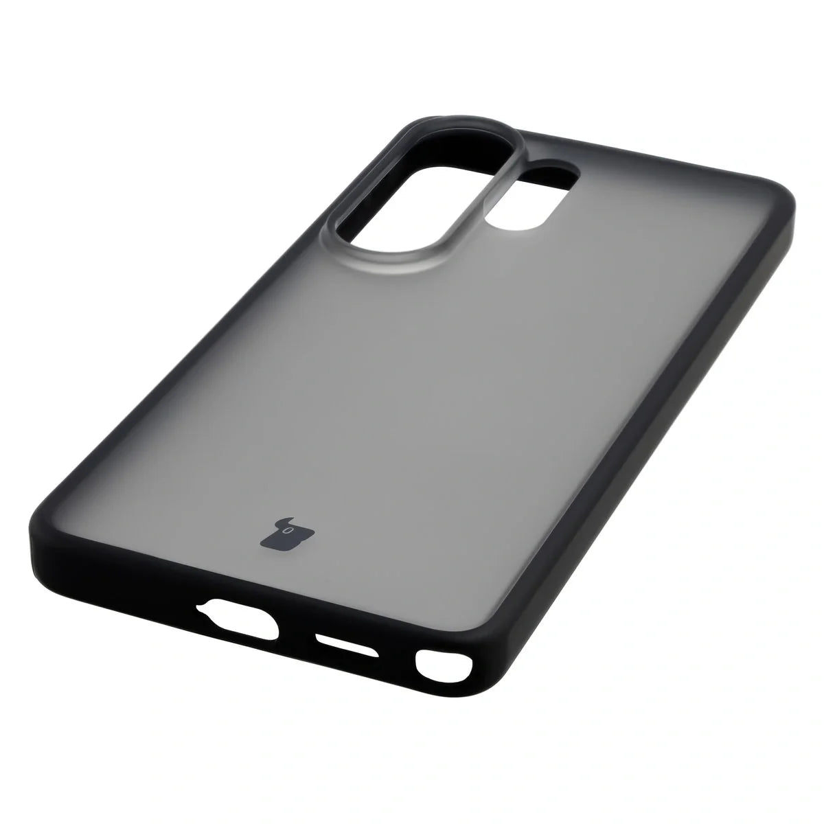 Handyhülle für Galaxy S26 Ultra, Bizon Case Angelo, Getönte mit schwarzem Rahmen