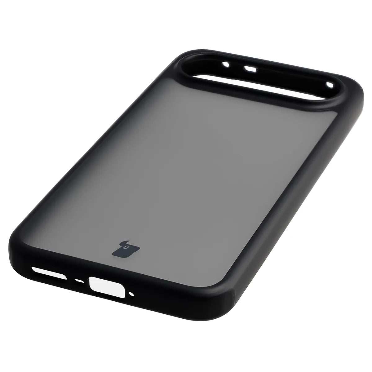 Handyhülle für Vivo X300 FE, Bizon Case Angelo, Getönte mit schwarzem Rahmen