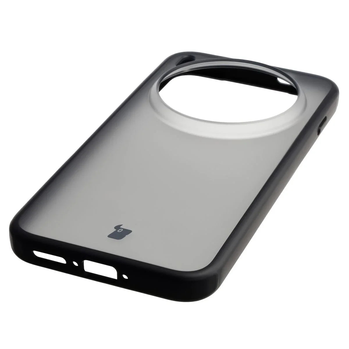 Handyhülle für Vivo X300 Pro, Bizon Case Angelo, Getönte mit schwarzem Rahmen