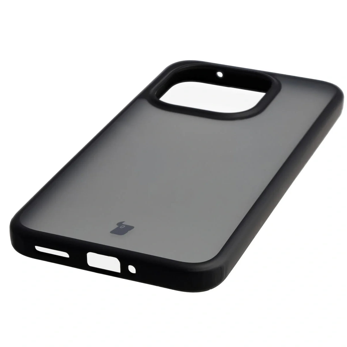 Handyhülle für Xiaomi 15T, Bizon Case Angelo, Getönte mit schwarzem Rahmen