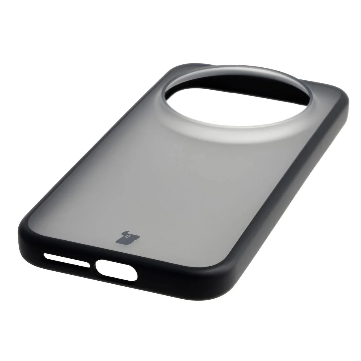 Handyhülle für Xiaomi 17 Ultra, Bizon Case Angelo, Getönte mit schwarzem Rahmen