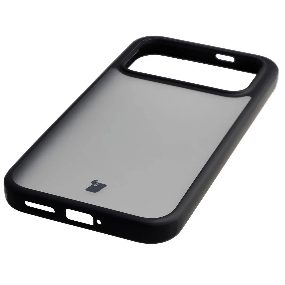Handyhülle für Xiaomi POCO F8 Pro, Bizon Case Angelo, Getönte mit schwarzem Rahmen