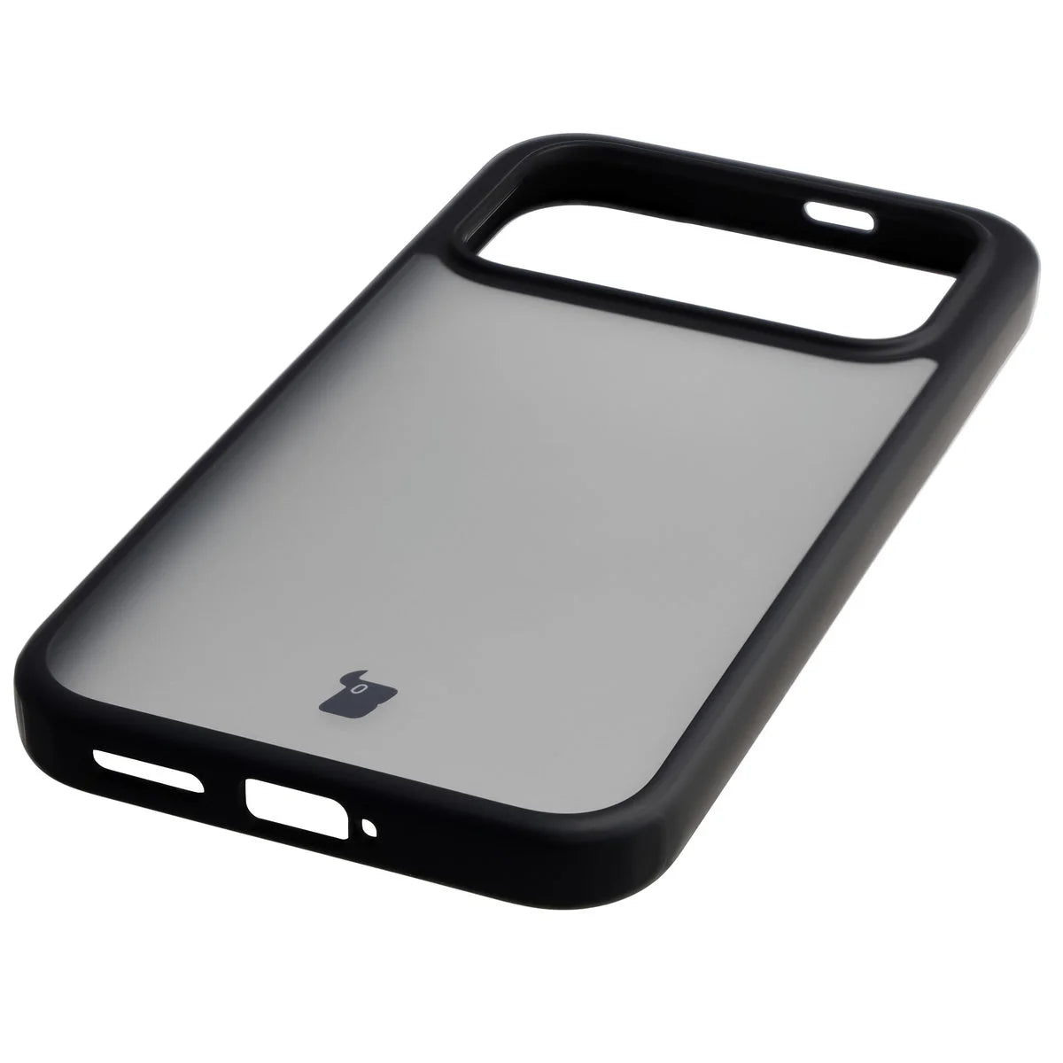 Handyhülle für Xiaomi POCO F9 Pro, Bizon Case Angelo, Getönte mit schwarzem Rahmen (5/6)
