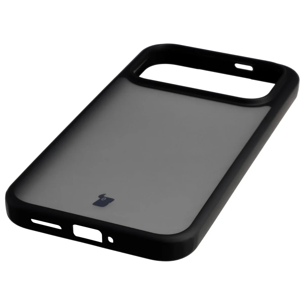 Handyhülle für Xiaomi POCO F9 Ultra, Bizon Case Angelo, Getönte mit schwarzem Rahmen (5/6)
