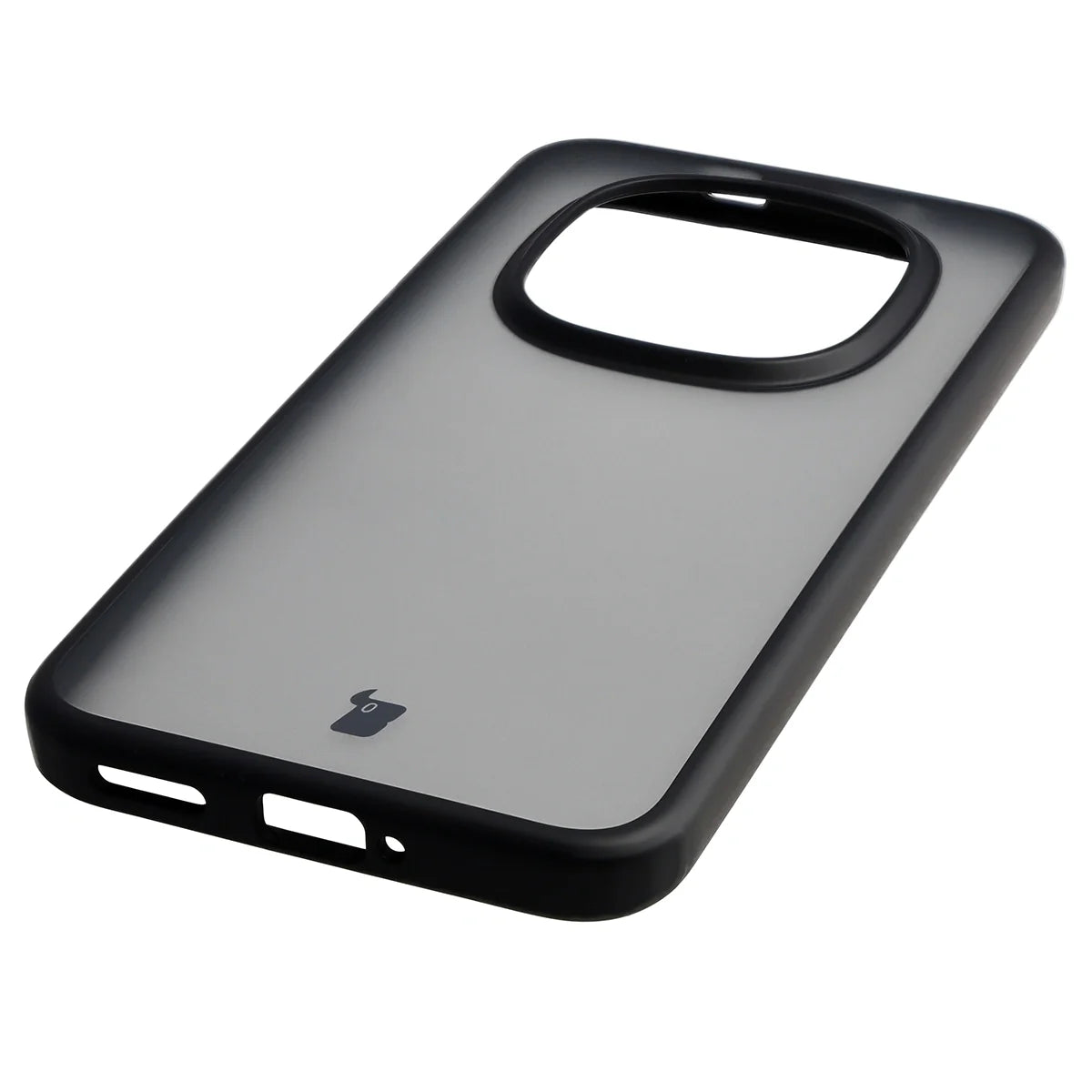 Handyhülle für Xiaomi Redmi Note 15 Pro Plus 5G / POCO M8 Pro 5G, Bizon Case Angelo, Getönte mit schwarzem Rahmen