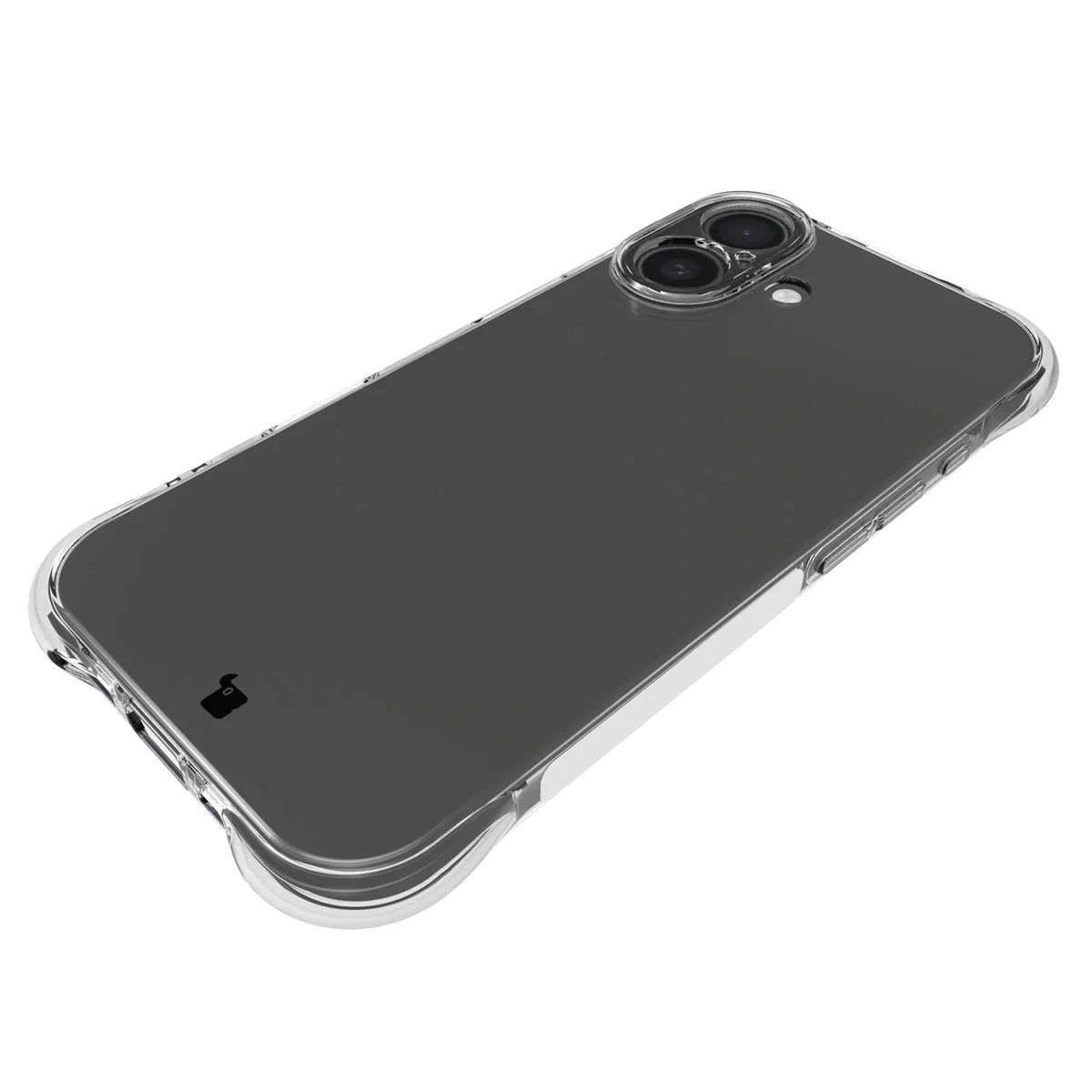 Schutzhülle + 2x gehärtetes Glas für iPhone 17, Bizon Case Clear Pack, Transparent