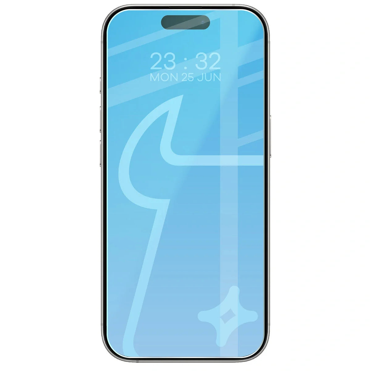 Schutzhülle + 2x gehärtetes Glas für iPhone 17, Bizon Case Clear Pack, Transparent
