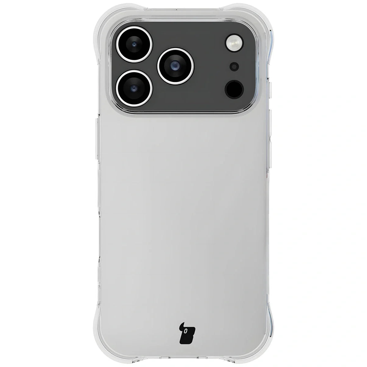 Schutzhülle + 2x gehärtetes Glas für iPhone 17 Pro, Bizon Case Clear Pack, Transparent