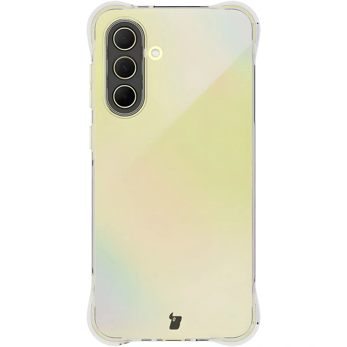 Schutzhülle + 2x gehärtetes Glas für Galaxy A36 5G, Bizon Case Clear Pack, Transparent