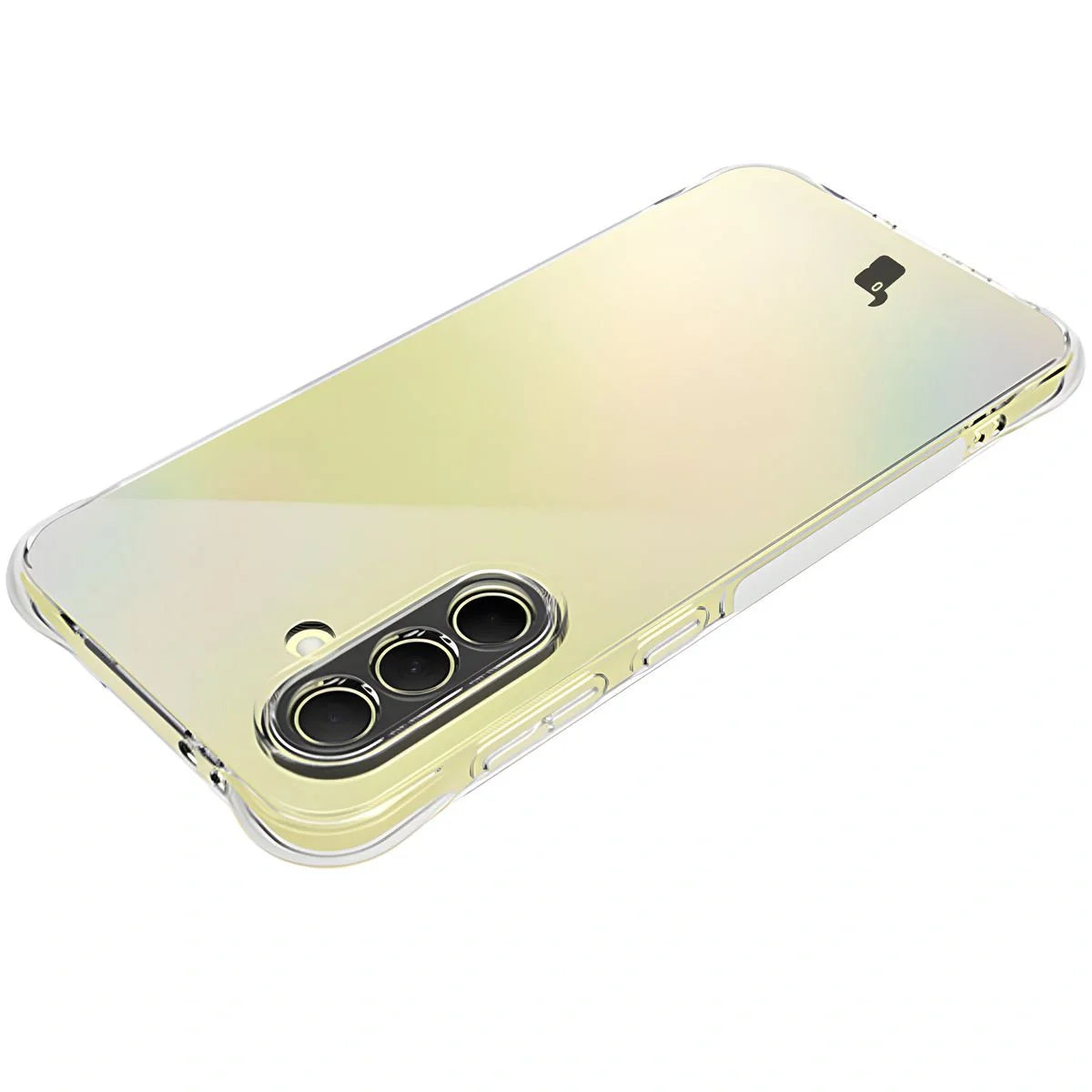Schutzhülle + 2x gehärtetes Glas für Galaxy A36 5G, Bizon Case Clear Pack, Transparent